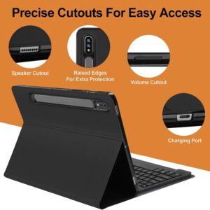 typecase Keyboard Case for Samsung Galaxy Tab S8 (11″) & S7 (11″) (Model SM-X700/X706/T870/T875/T878) with S Pen Holder