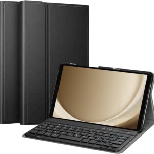 typecase Keyboard Case for Samsung Galaxy Tab A9 (8.7 Inch) 2023 Model (SM-X110/X115) ONLY, Slim Lightweight Stand Cover with Magnetically Detachable Wireless Bluetooth Keyboard case